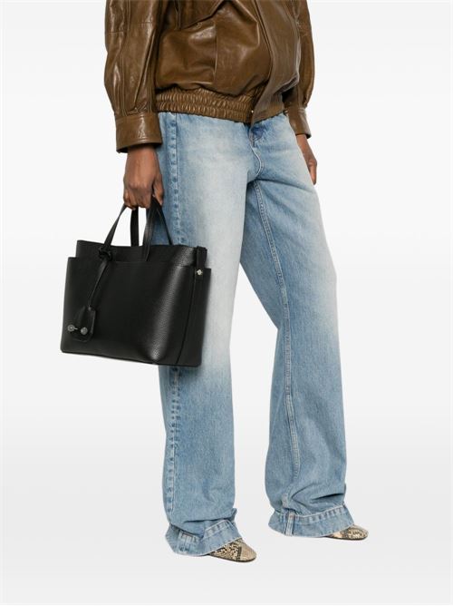 Borsa donna Tote in pelle nera Fabiana Filippi | BGD266A850M002825